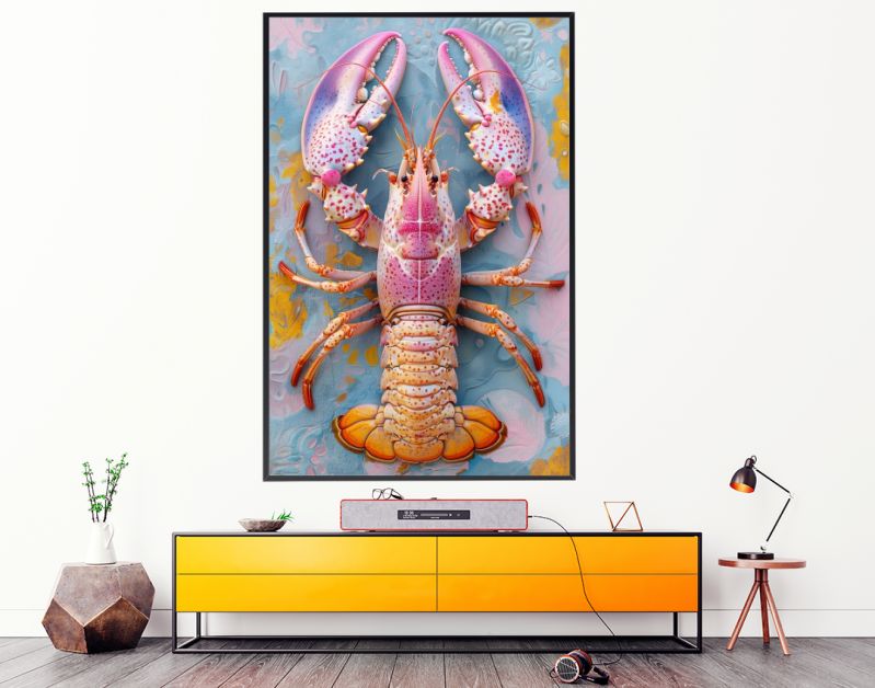 Spring Pastel Lobster