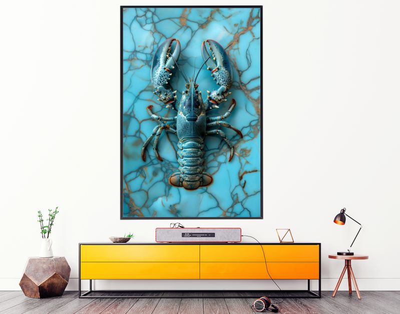 Turquoise lobster