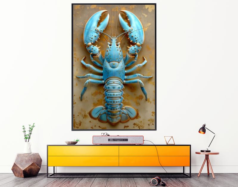 Zomerse cyaan ibiza kreeft