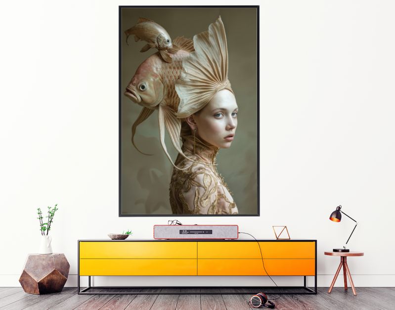 Fishy hat elegance beige 2