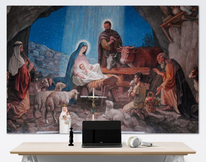 Nativity Mural, Bethlehem, Israel