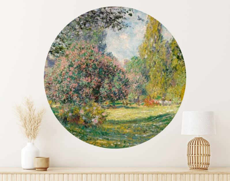 Landscape The Parc Monceau (1876) 