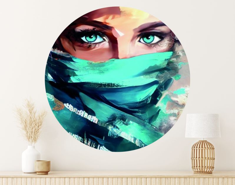 Verborgen Identiteit in blauw