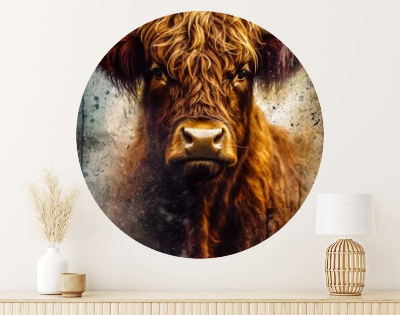 Schotse Hooglander portret