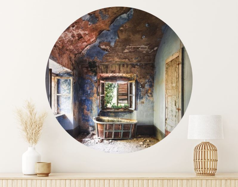 Badkuip in Italiaans Kasteel