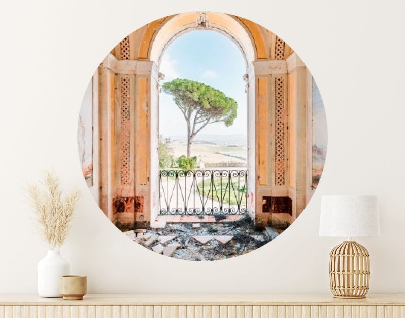 Balkonzicht Italiaanse Villa