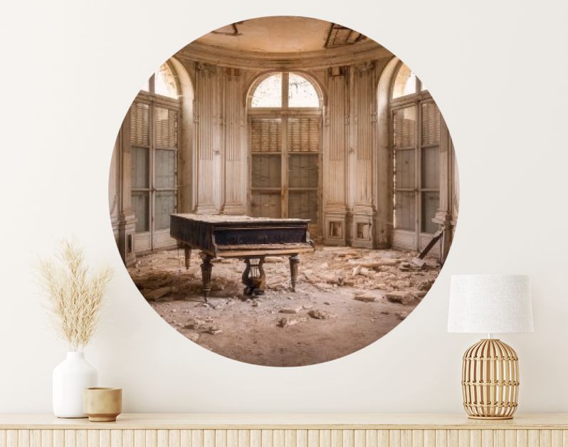 Kasteelkamer met Piano