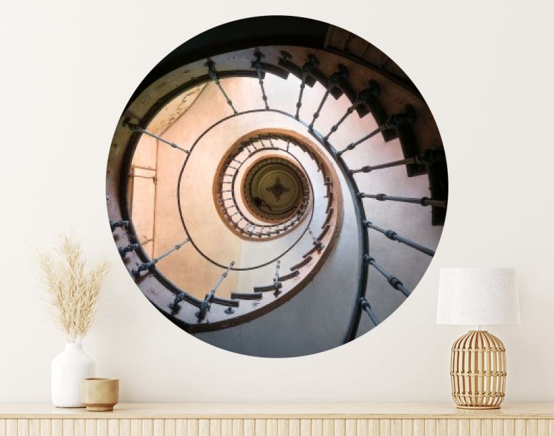 Trap van Verlaten Boerderij