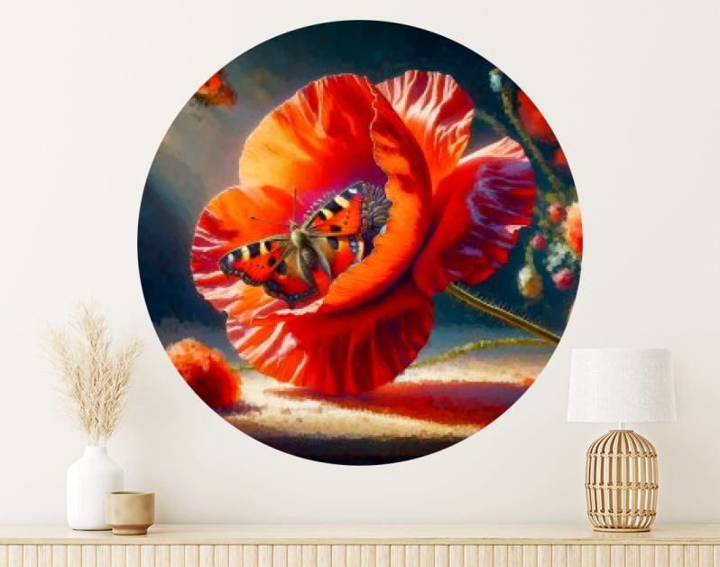 Klaproos - Poppie en Vlinder Oil