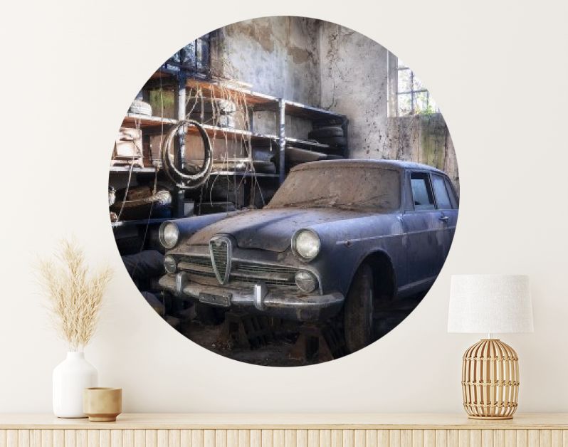 Alfa Romeo in Garage