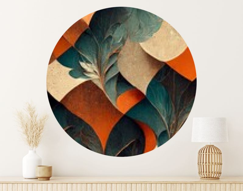 Kleurrijk veelkleurig helder beeld. Geschilderde heldere veelkleurige natuur. Abstracte kleurrijke achtergrond. Perfect voor telefoonbehang of voor posters.