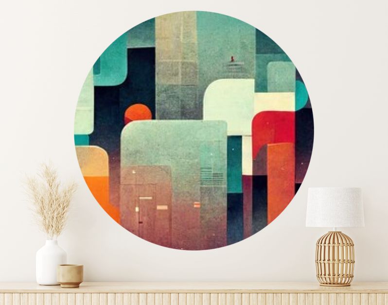 Zakelijke achtergrondpresentatie. Netwerk webruimte. AI gegenereerde kunst illustratie.