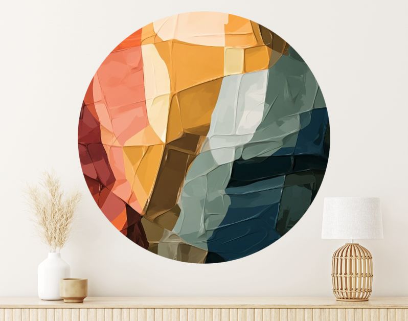 Abstraction Colorful and Layered