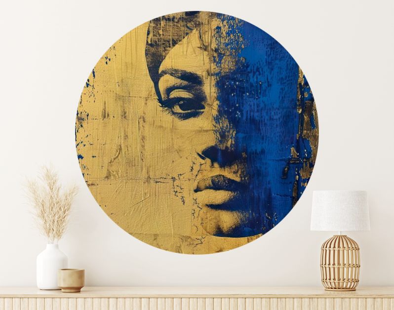 Golden glamour retro starlet