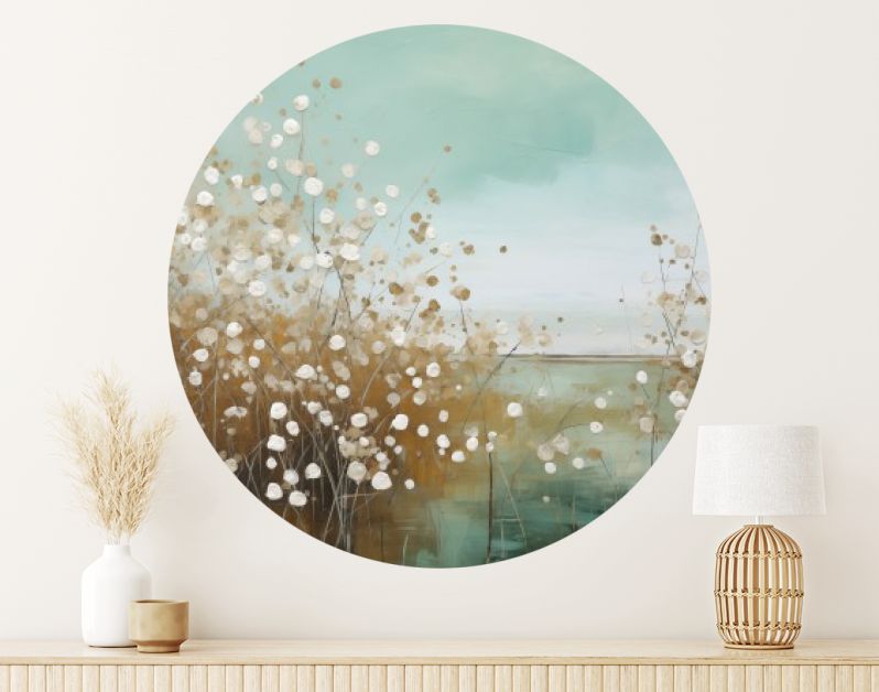 Little flowers by the sea