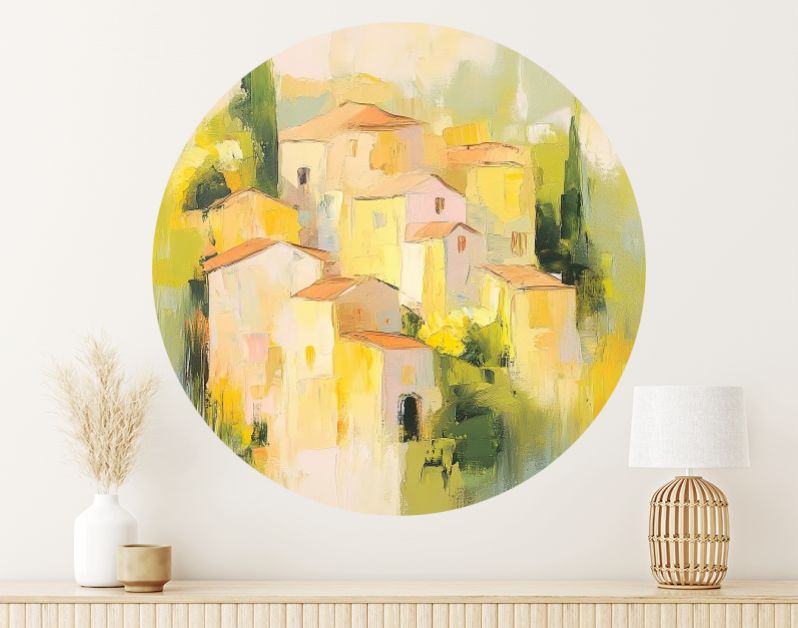 Zonnig Italiaans dorpje