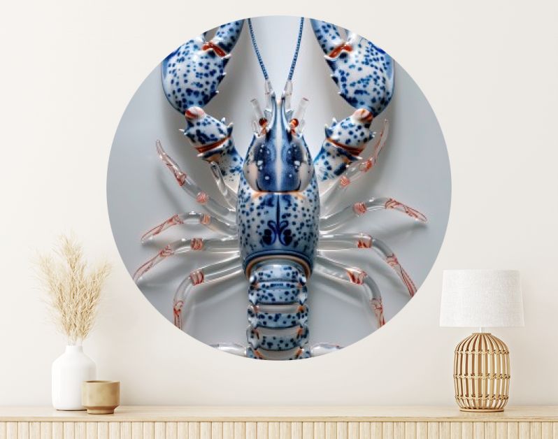Glass lobster DelftBlue