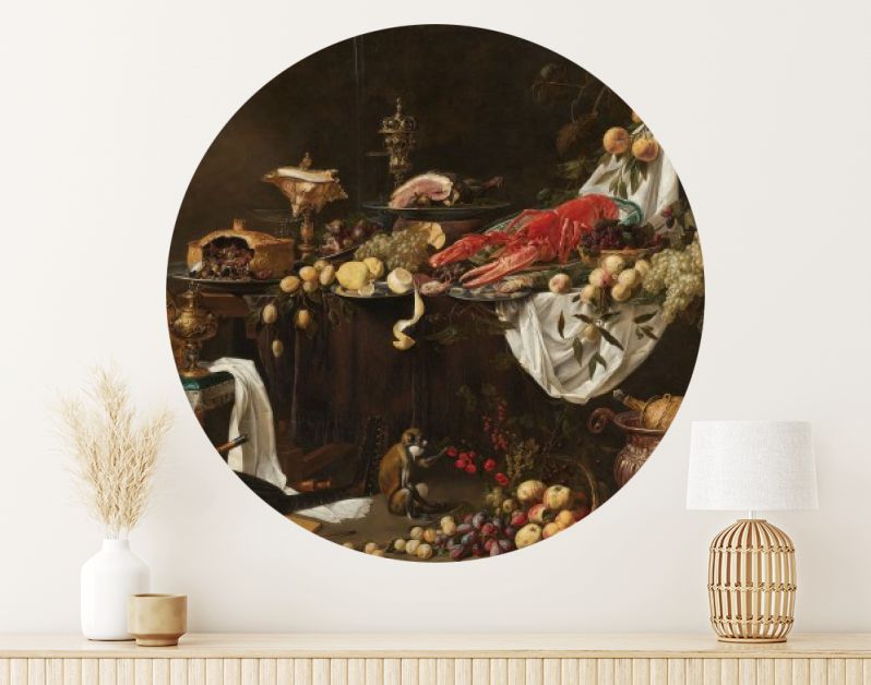 Pronkstilleven, Adriaen van Utrecht, 1644 