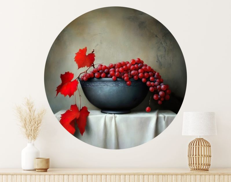 Red grapes
