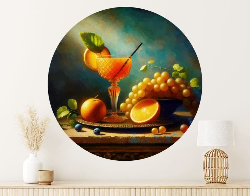 Stilleven Jus 'd Orange op Ateliertafel