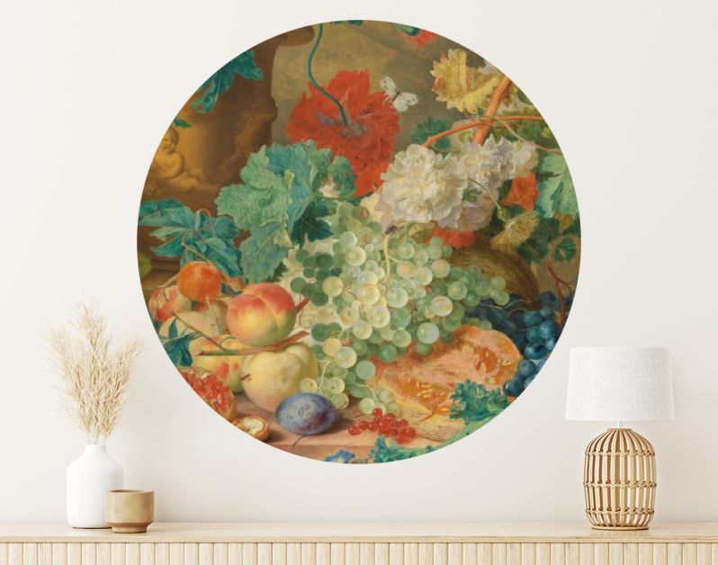 Stilleven met bloemen en vruchten, Jan van Huysum, ca. 1728