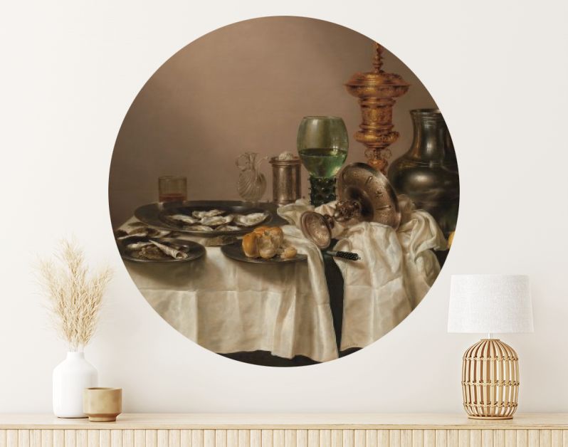 Stilleven met vergulde bokaal, Willem Claesz. Heda, 1635