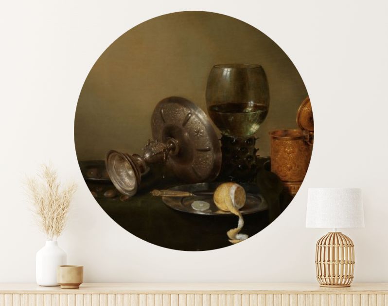 Stilleven met vergulde bierkan, Willem Claesz. Heda, 1634