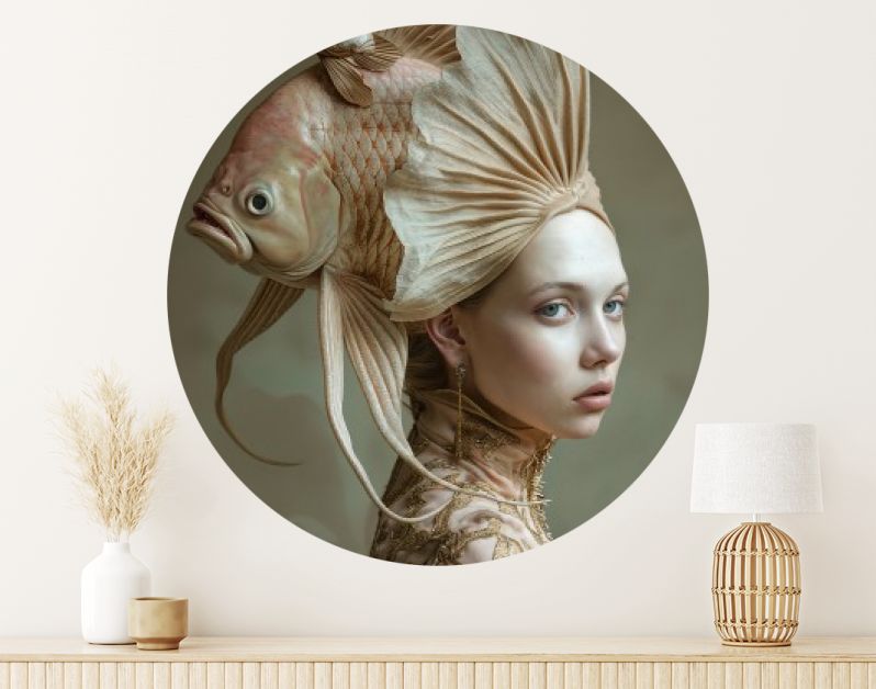 Fishy hat elegance beige 2