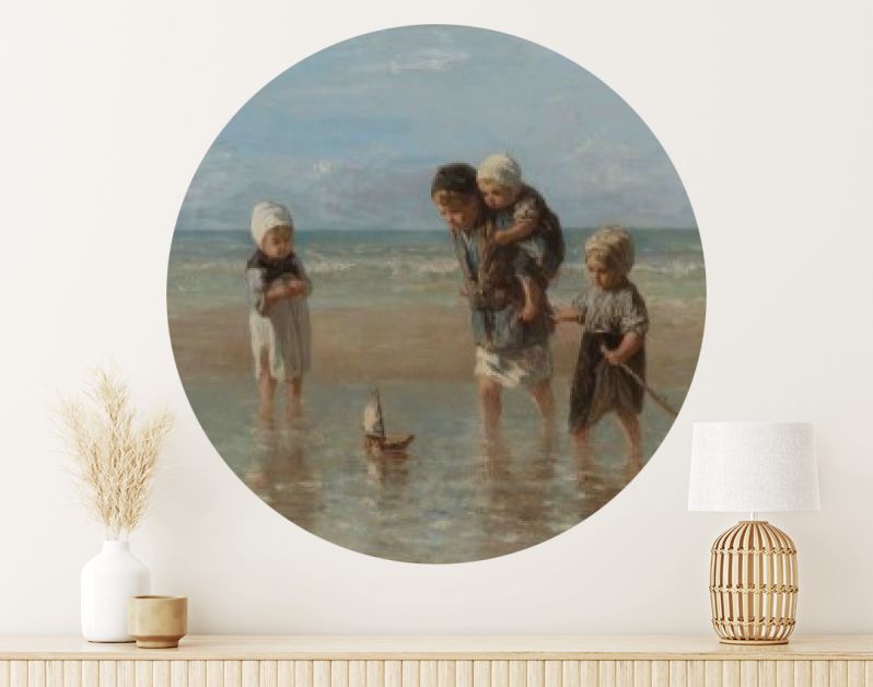 Kinderen der zee, Jozef Israëls, 1872