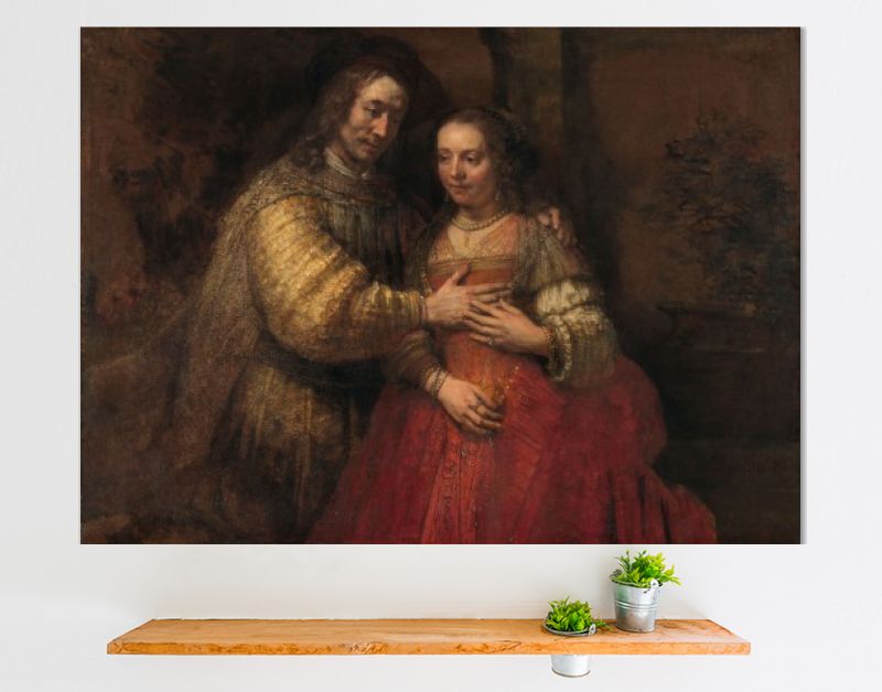 Het Joodse bruidje, ca. 1665 - ca. 1669