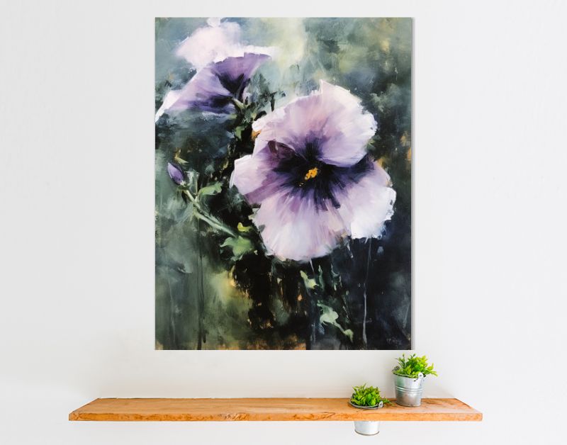 Verfijnde Vage Details Penseelstreek