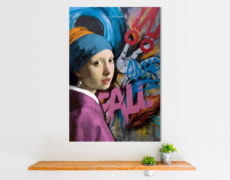 Meisje met de Parel - The Urban Graffiti Edition
