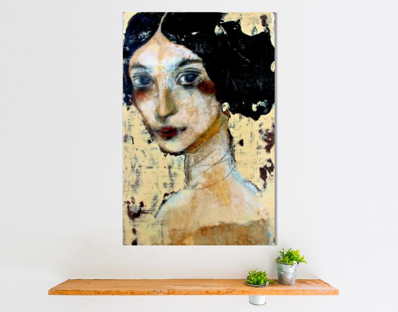 Women with black hair