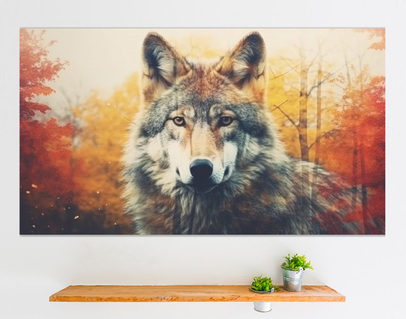 Wolf herfst