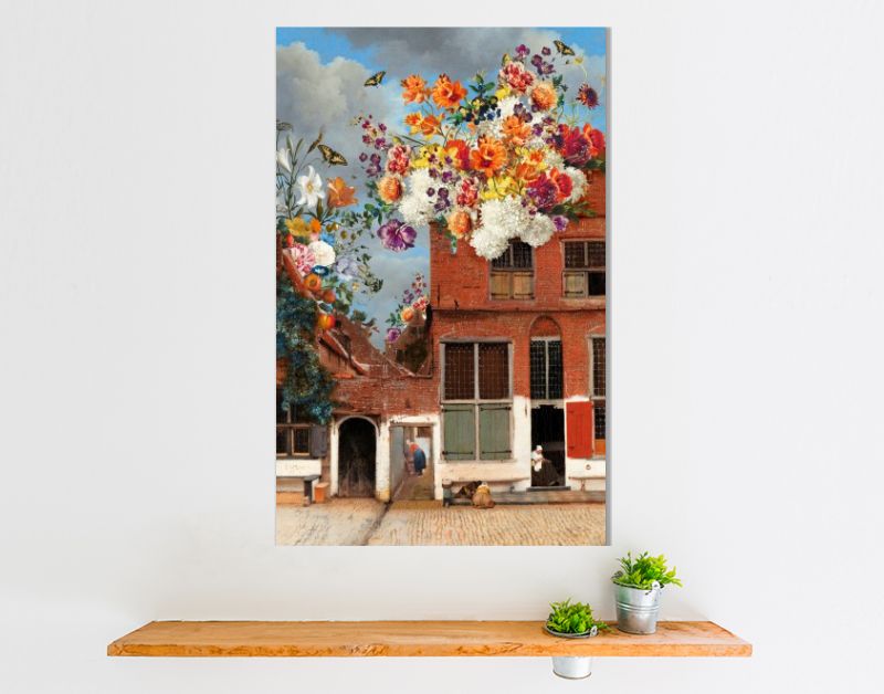 Roof Gardens in Delft - a Johannes Vermeer mix-up