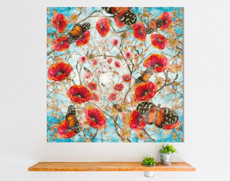 Bloemencirkel van het leven