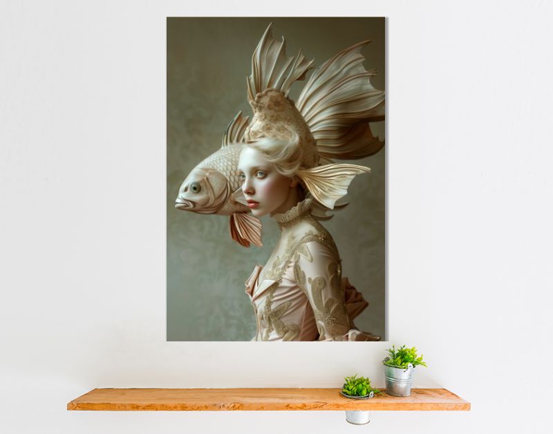 Fishy hat elegancy beige 1