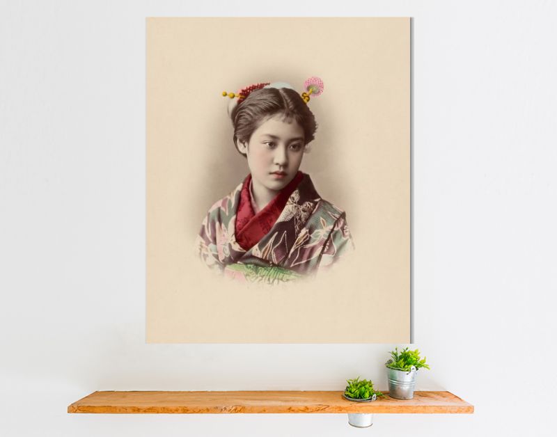 Portrait of a Japanese Woman