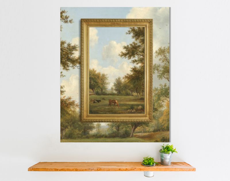 Twice the Art - Landschap in de omgeving van Hilversum