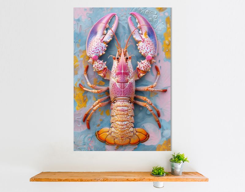 Spring Pastel Lobster