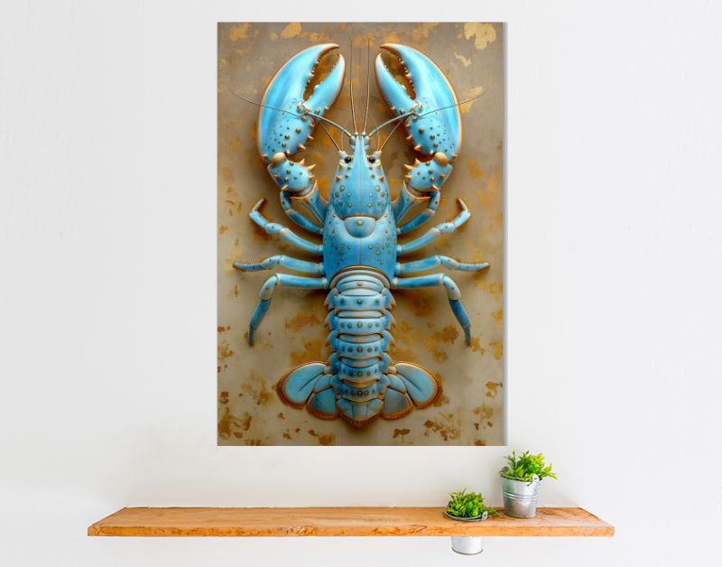 Zomerse cyaan ibiza kreeft