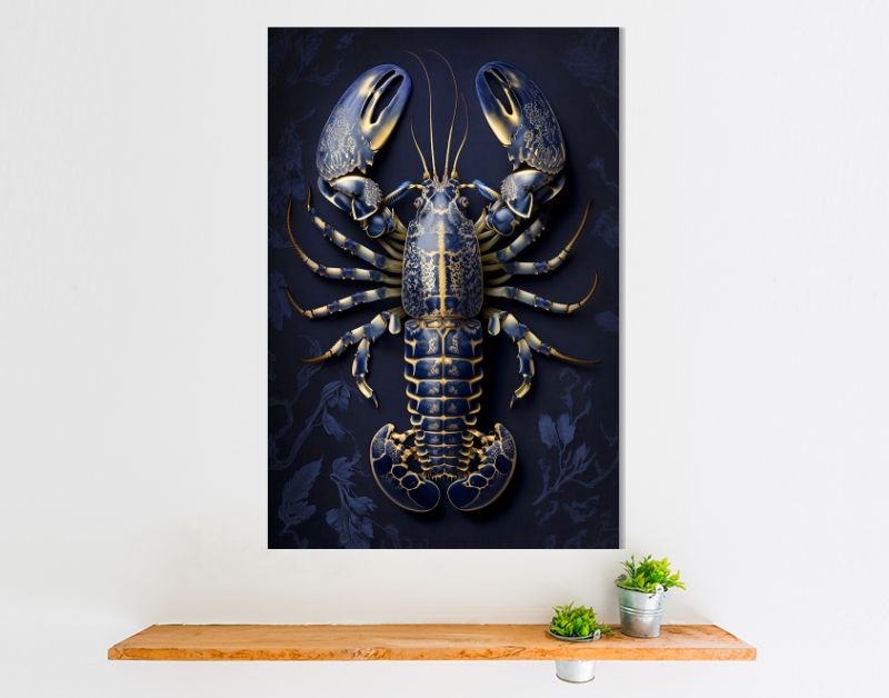 Lobster Chique Gold Blue