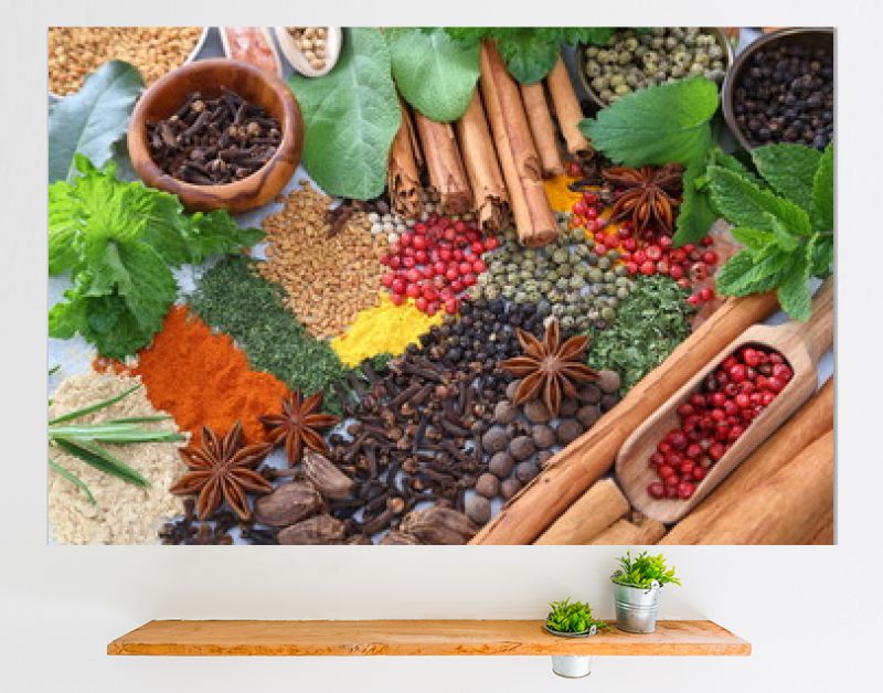 Herbs and spices.