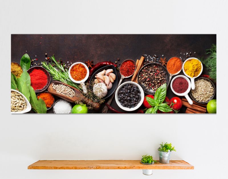 Various spices and herbs
