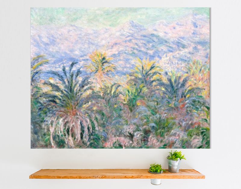 Palm Trees at Bordighera (1884) 