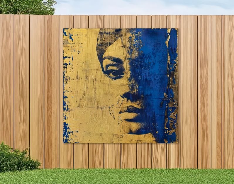 Golden glamour retro starlet