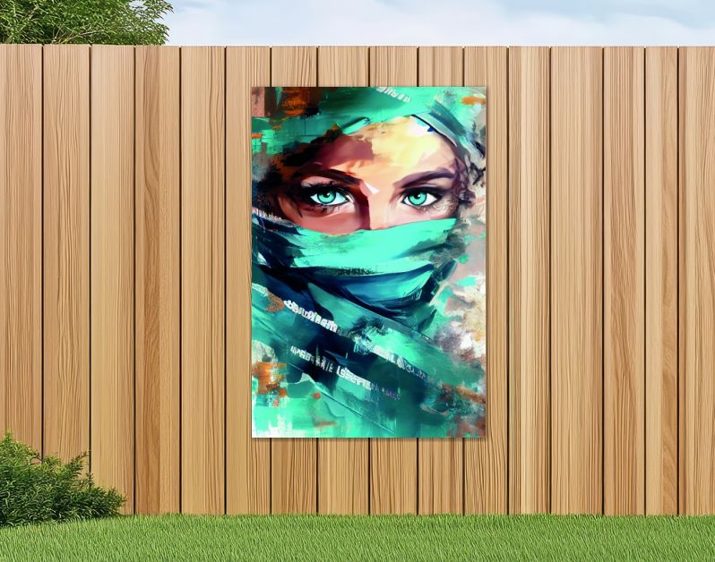 Verborgen Identiteit in blauw