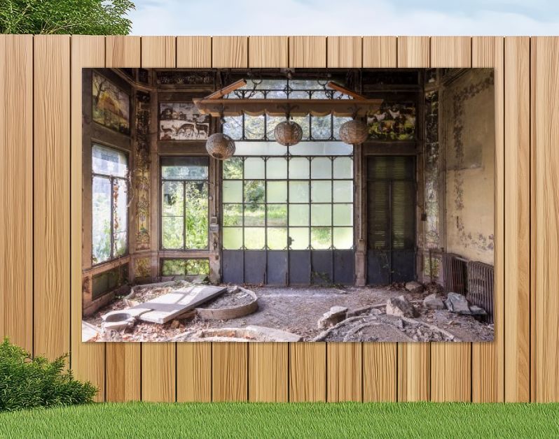 Serre van 19e-eeuwse Villa