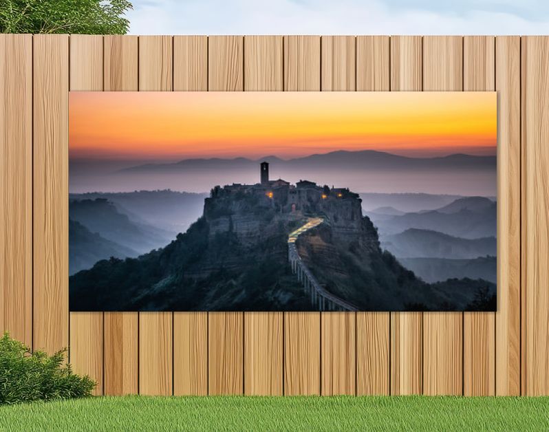 Civita di Bagnoregio, mooie oude stad in Italië.