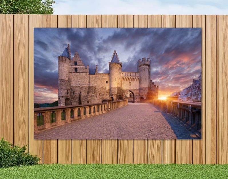 Het Steen, Castle in Antwerp, Belgium. 